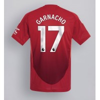 Billiga Manchester United Alejandro Garnacho #17 Hemma fotbollskläder 2024-25 Kortärmad